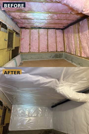 Vapor Barrier Installation for Crawl Space | Seattle WA